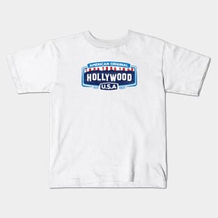 Hollywood Sign American Original Kids T-Shirt